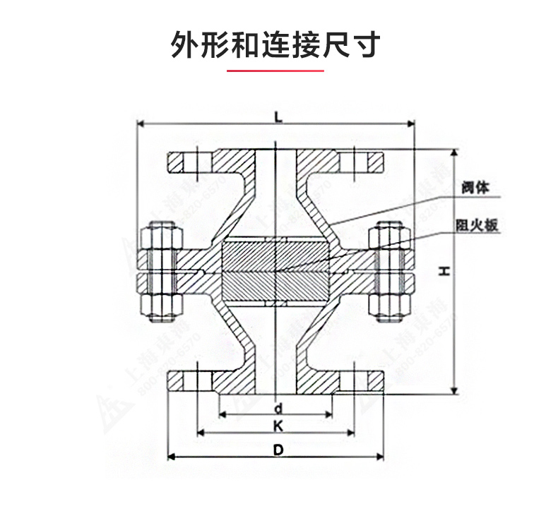 GZW-1不锈钢管道阻火器_星空体育·（中国）官方网站结构图.jpg